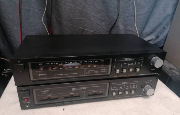 Fisher SME152 hangfal + FM-30 tuner + CM-30 erősítő